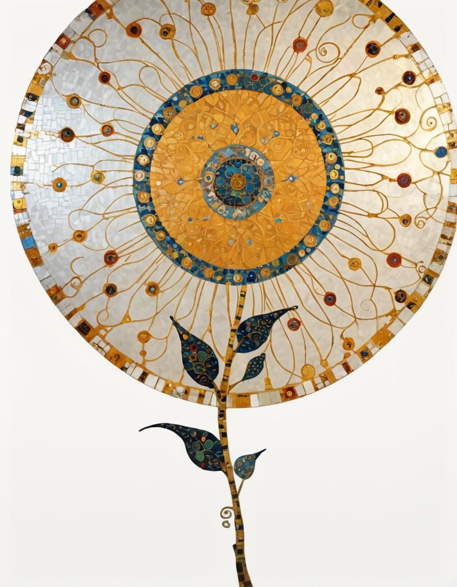 Ottoman Art in Klimt Style