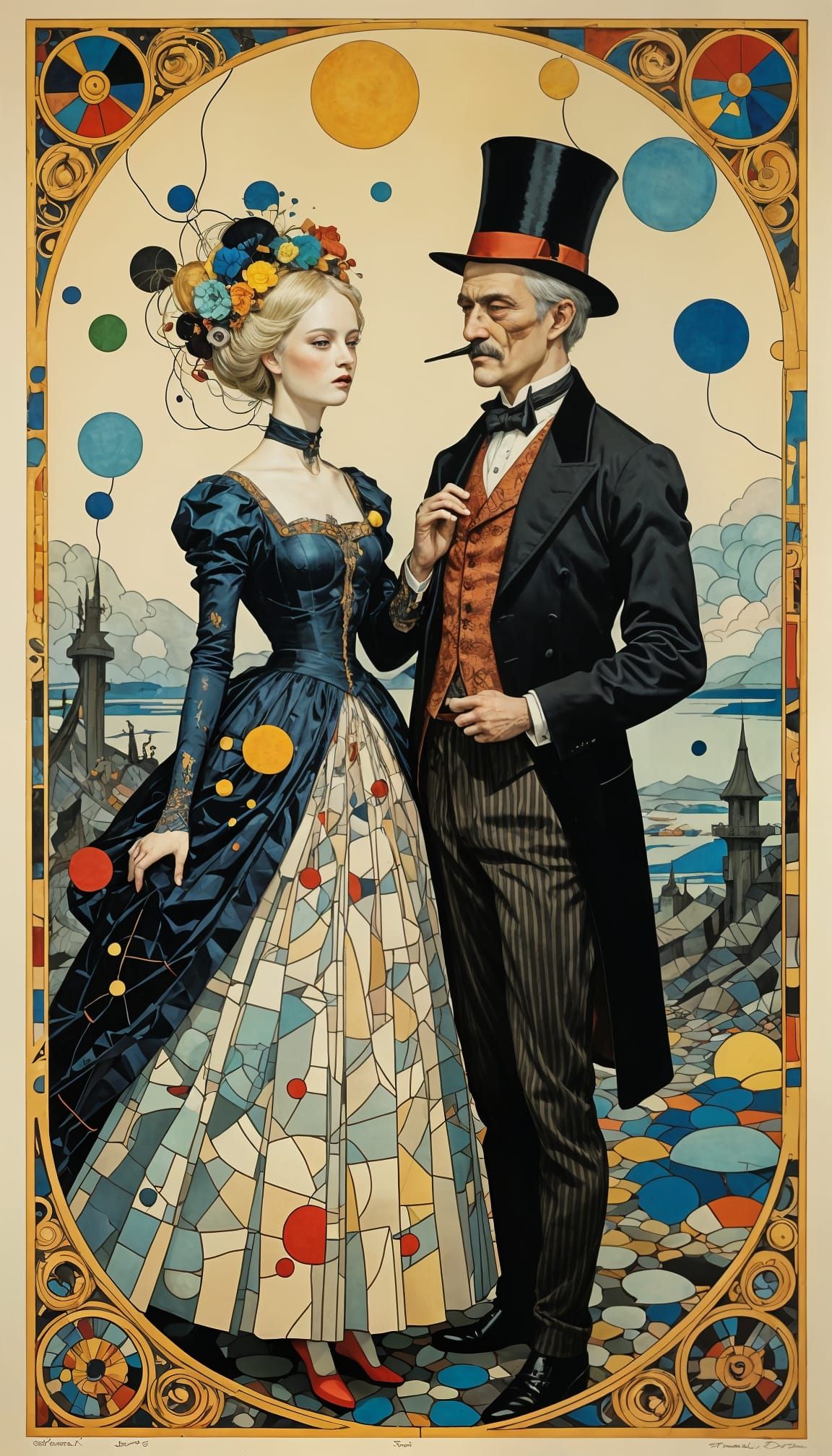 Portrait - Victorian Couple 2