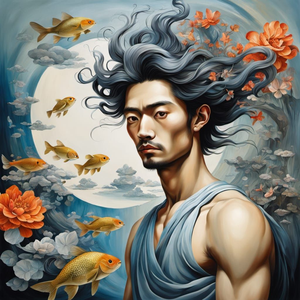 Surreal Male Beauty in Flemish Baroque Style