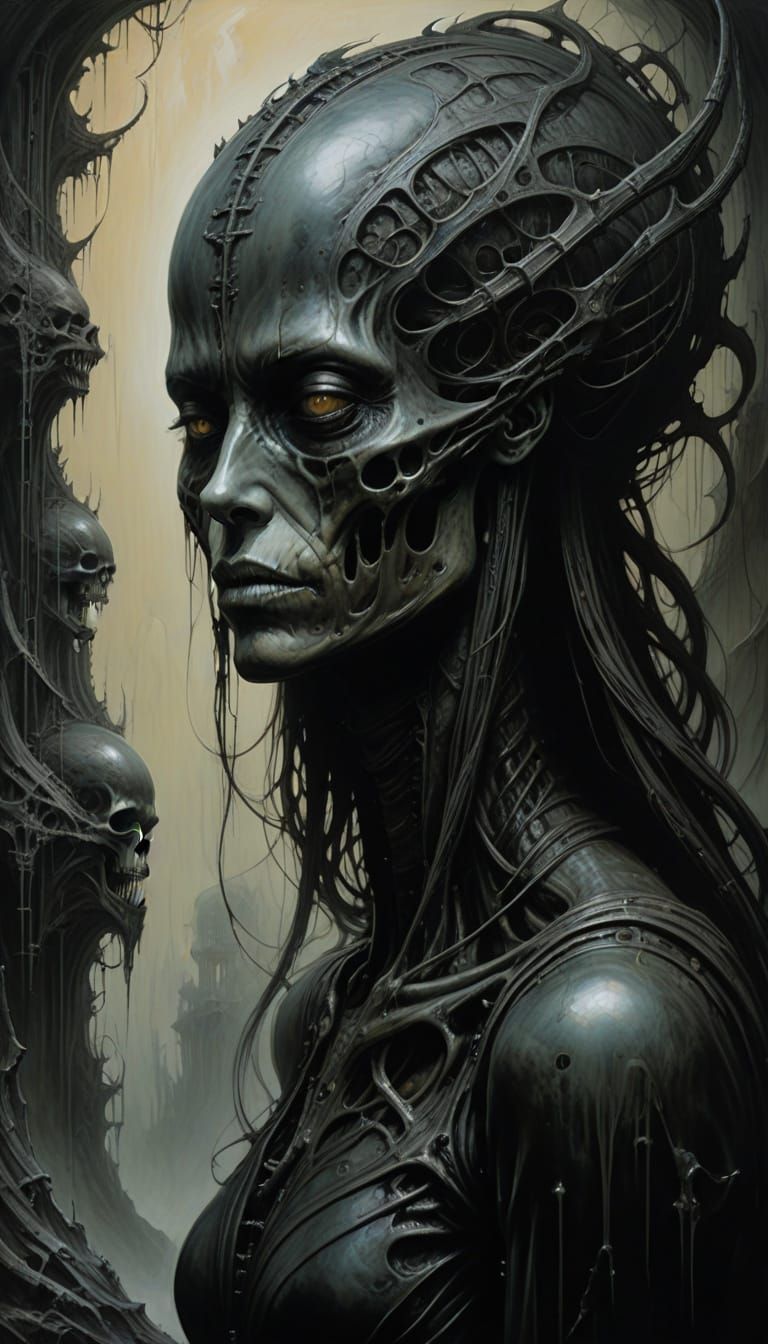 Bifacial Goddess Embodies Duality of Life and Death