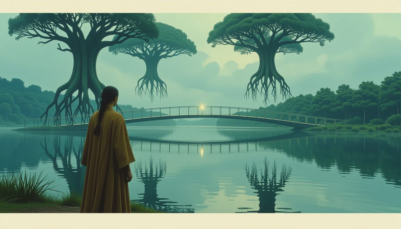 Mirrorlake: Alternate Realities in a Cinematic Landscape