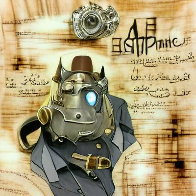 Steampunk Alphonse Elric in Victorian Machinery Aesthetic