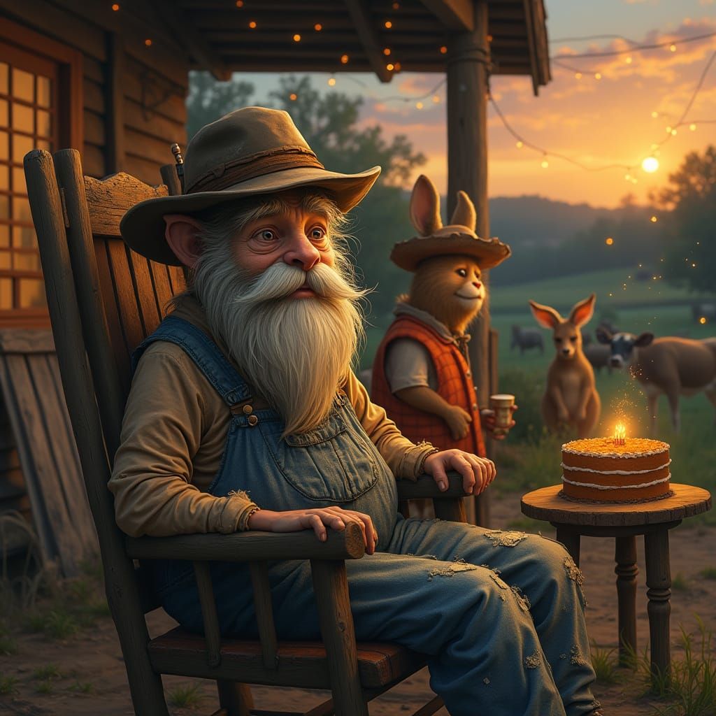 Cat Weasel's 60th Birthday on the Farm