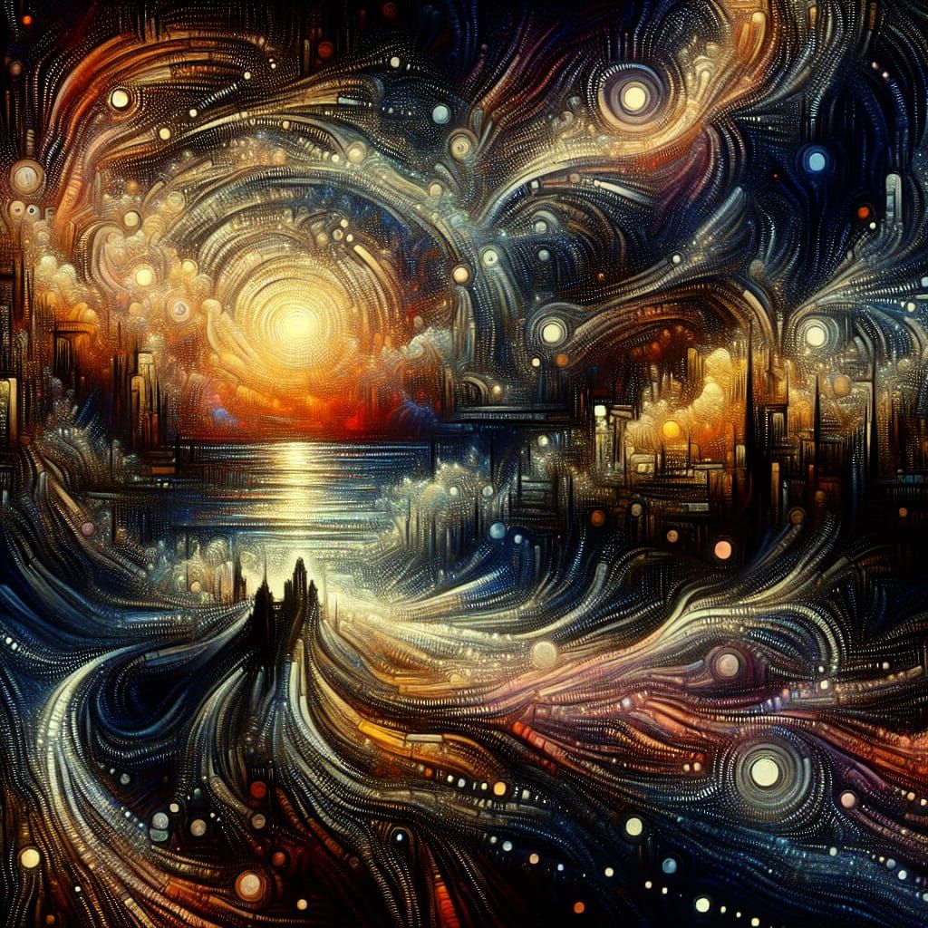 Kinetic Energy Unleashed in Mysterious Shadowscape