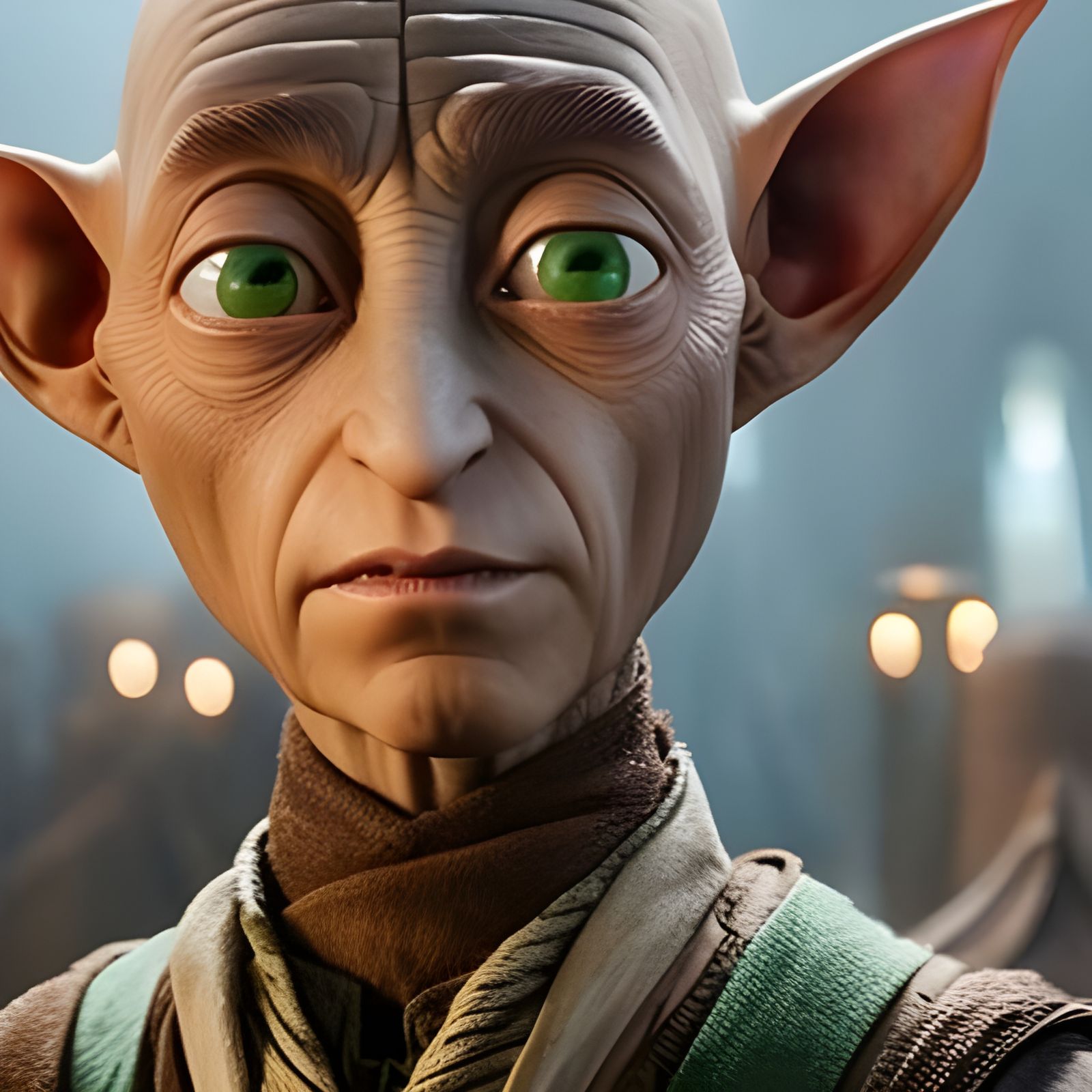 Young Dobby seeking employment with the Malfoys