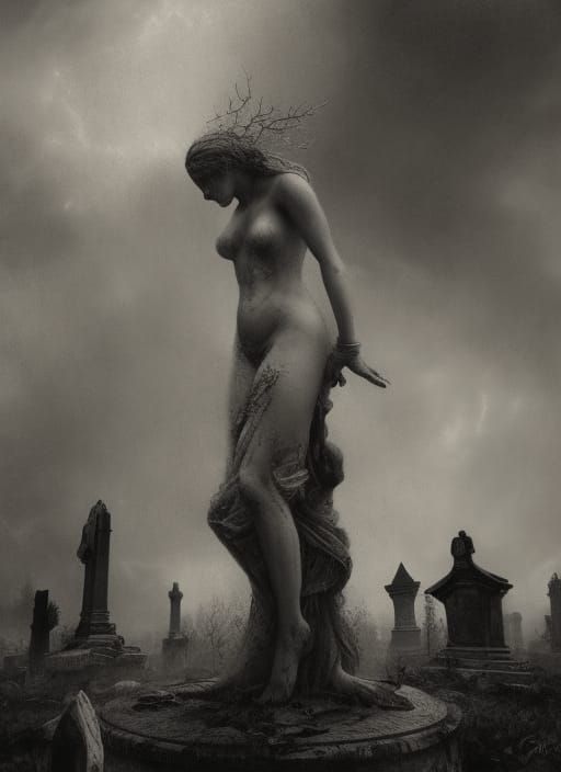 Dance of the Forgotten in a Sepulchral Graveyard