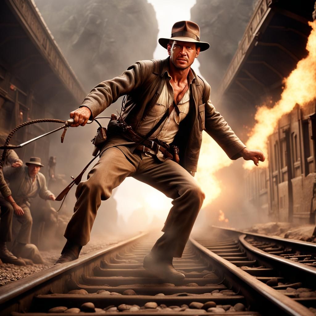 Indiana Jones epic scene