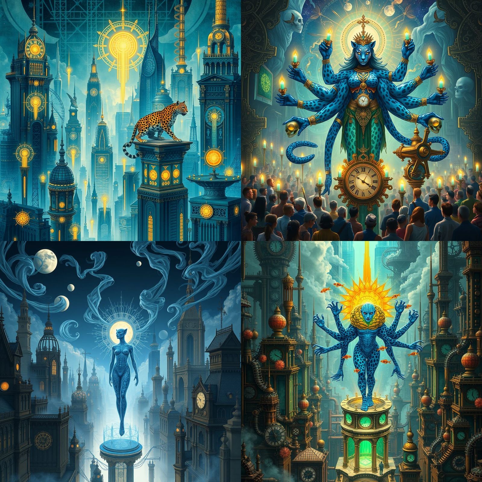 The Blue Leopard Gods' City of Eternal Transcendence