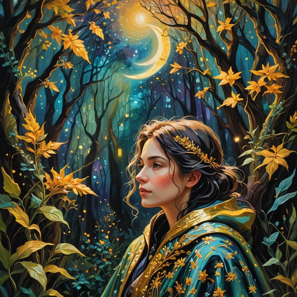 Mystical Dreamscapes in Zaffre Hues