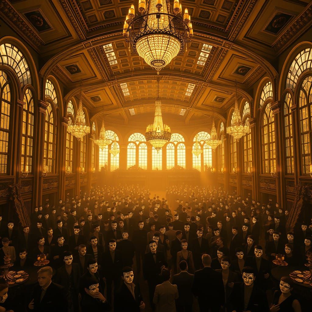Enchanted Masquerade Ballroom in Opulent Wonderland Style