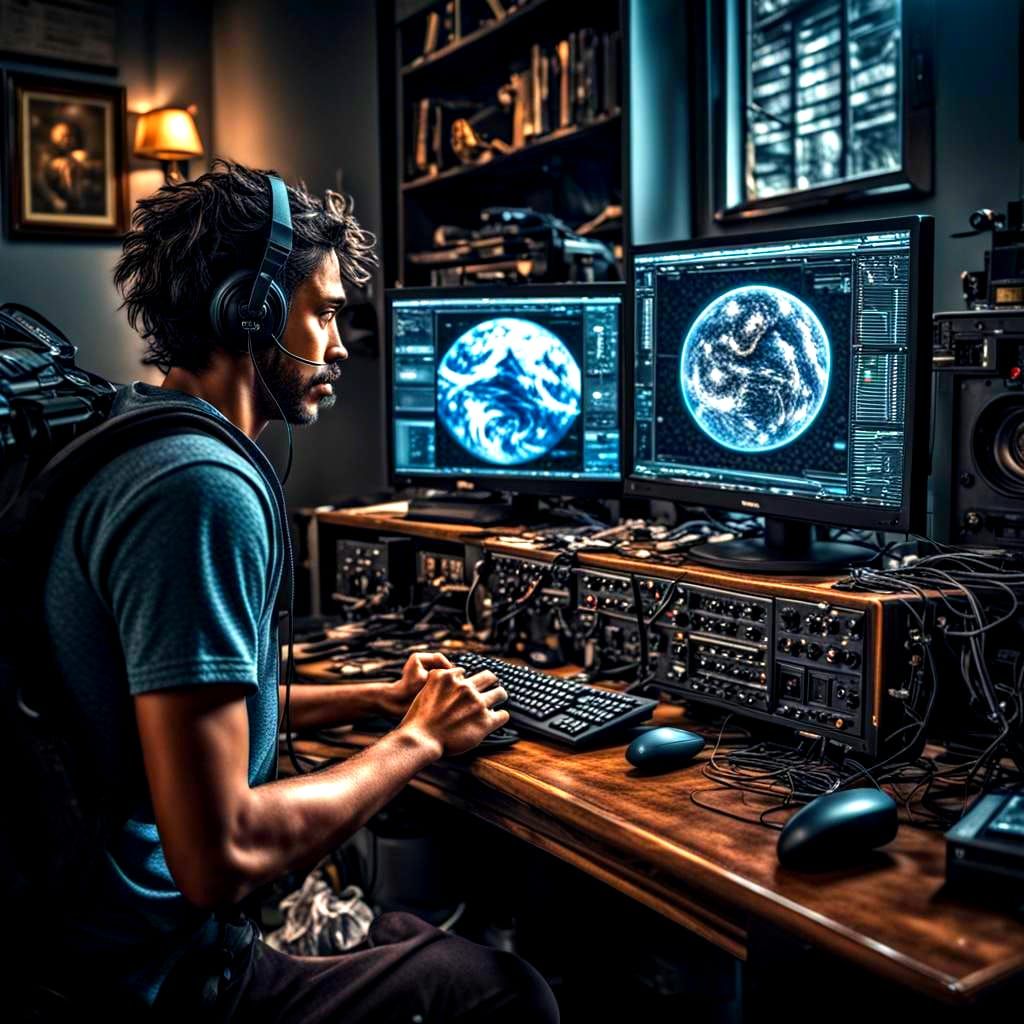 The Internet in Hyperrealistic HDR