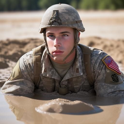 American Soldier Sinks Deeper into Quicksand, a Desperate St...