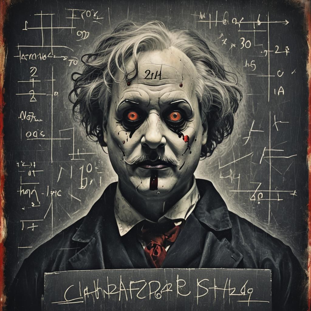 Manic Horror Genius in Cinematic Close-Up