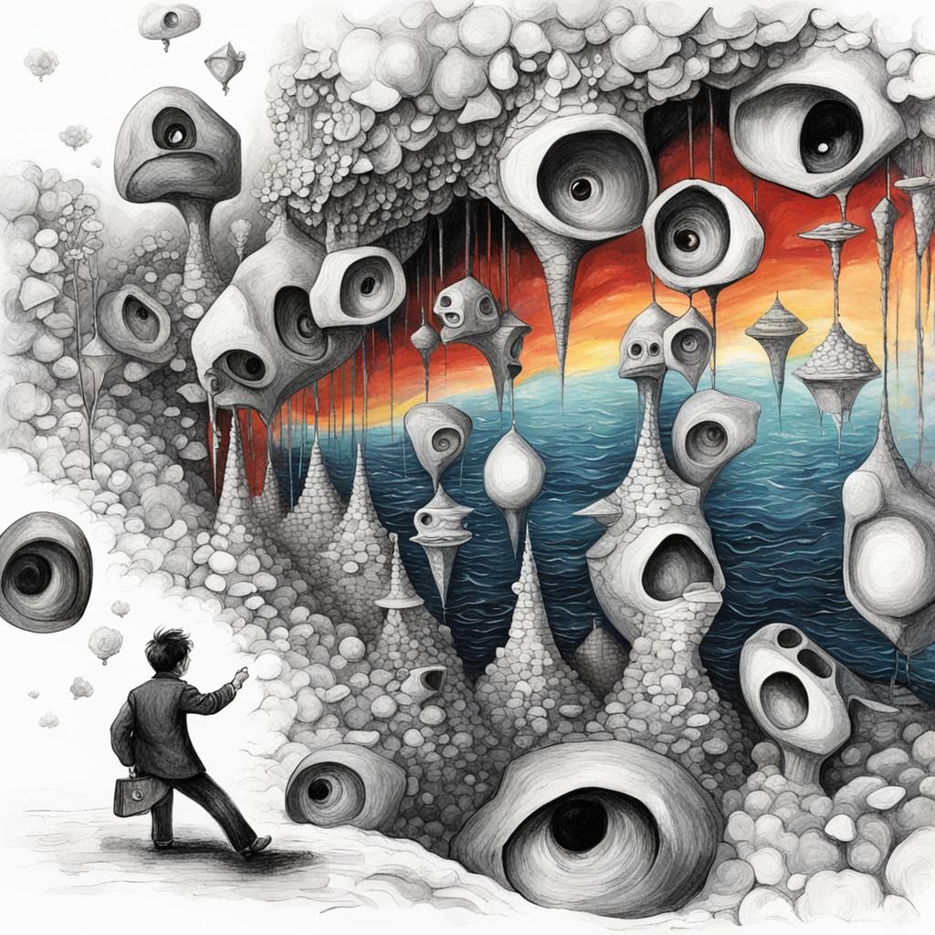 Dreamlike Abstractions in a Randomized Subconscious Realm