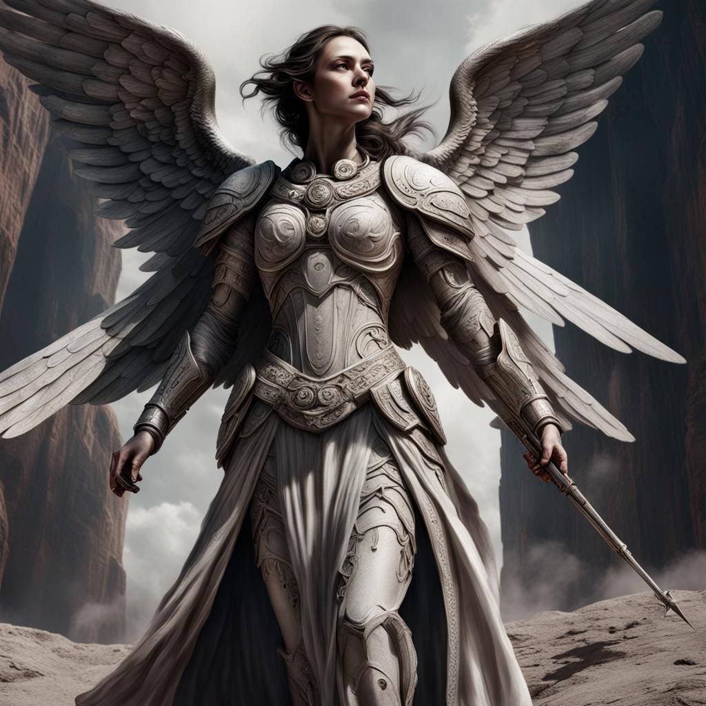 Archangel of Titan's Lunar Landscape