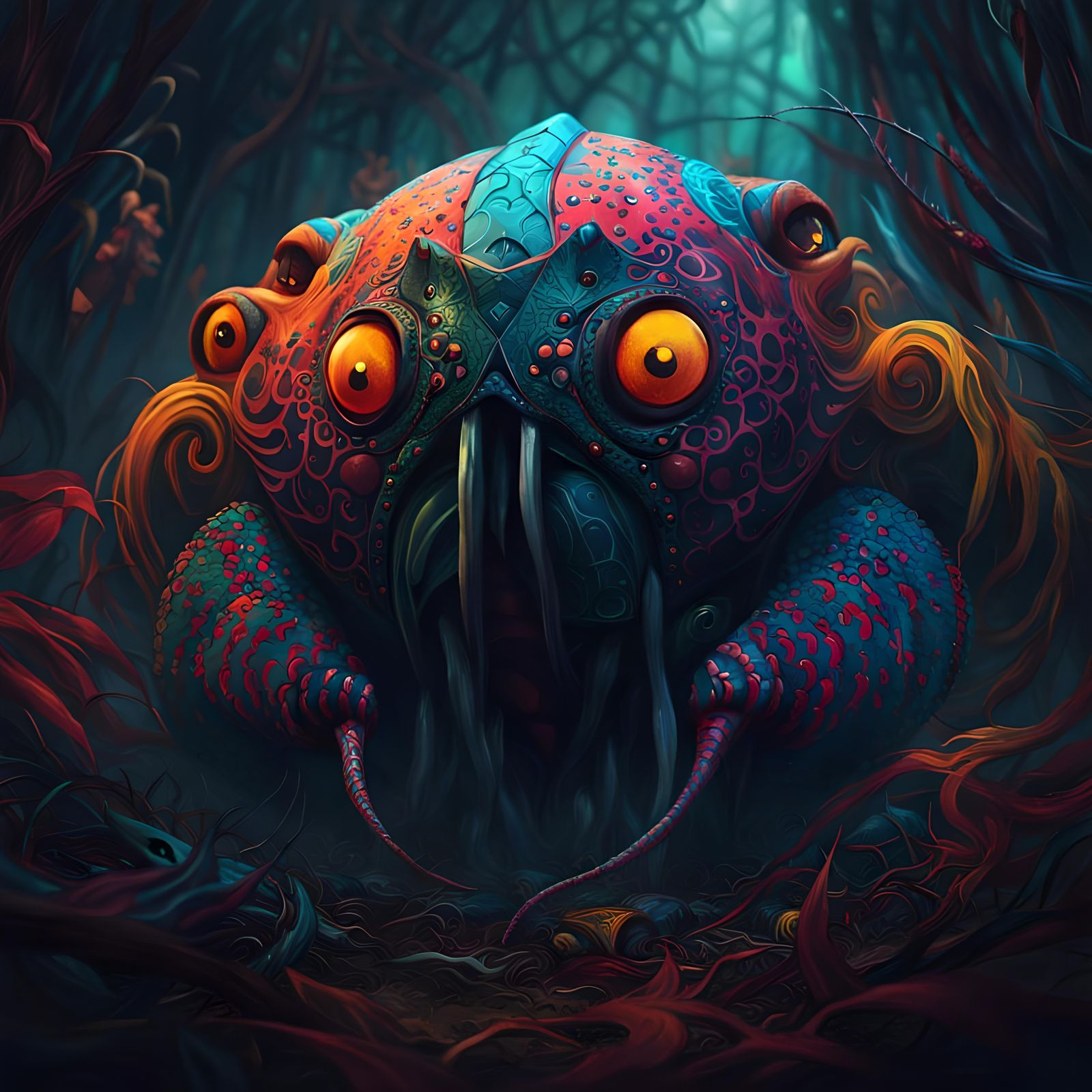 Surreal Pokémon Monster