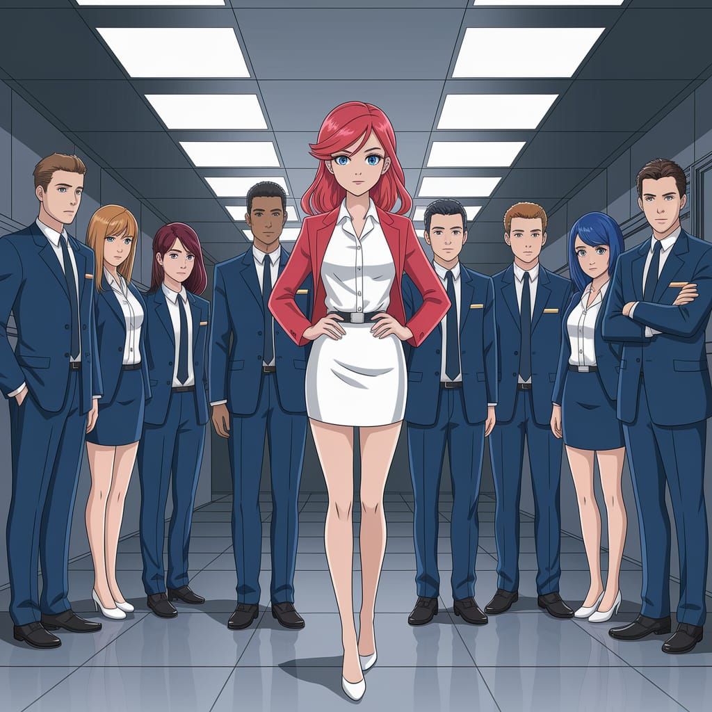 Female Spy Awaits Mission in Agency