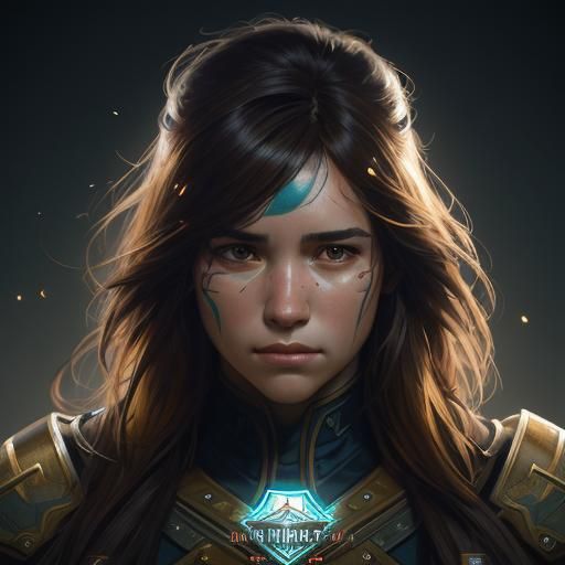 NFL Superstar in Triadic Colors