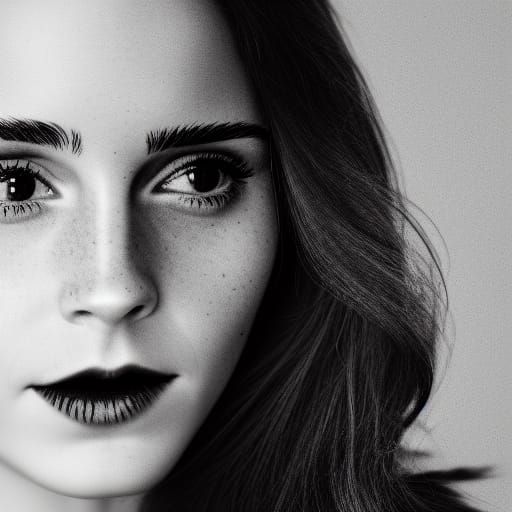 B&W ( Emma Watson x Selena)