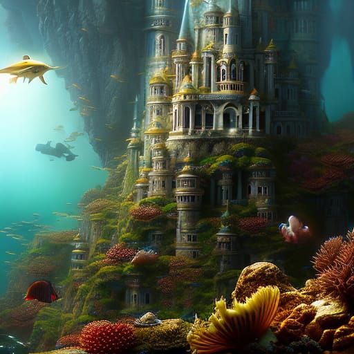 Castle Under the Sea