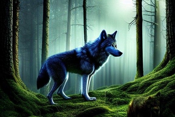 My wolf adventure in the forbidden forest
