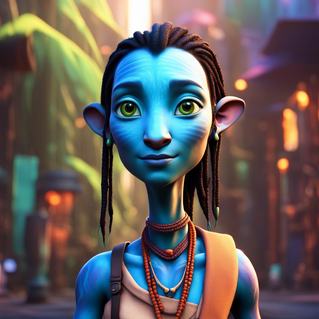 Epic 3D Digital Art Concept of a Magical World