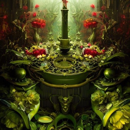A Decadent Gothic Dream of the Amaryllis Saint