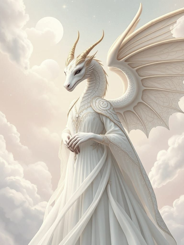 White Dragon Angel