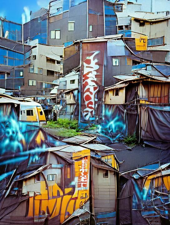 Filmic Hyperrealist Landscape of Tokyo's Underbelly in Kodak...