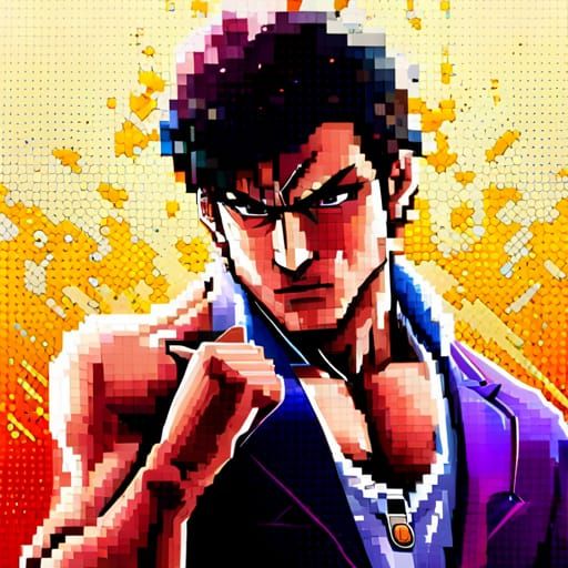 Pixel art, TEKKEN