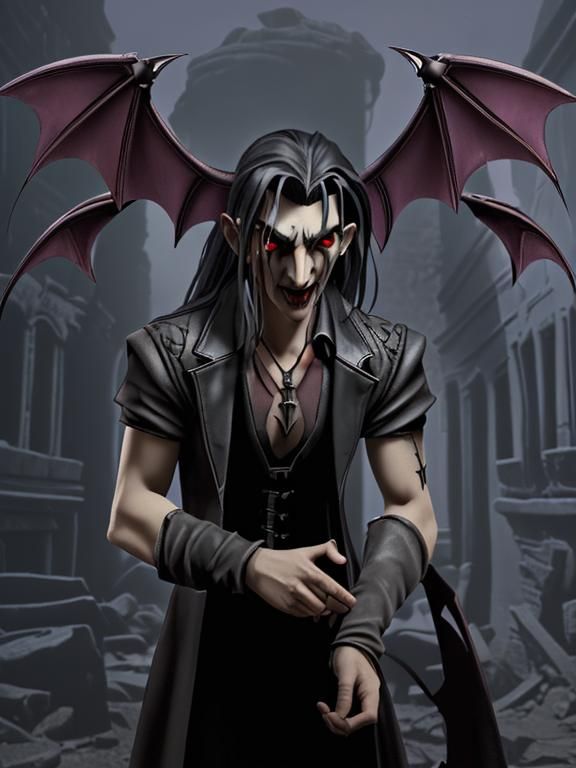 Vampire in Zulo Form from Dark Ages World of Darkness