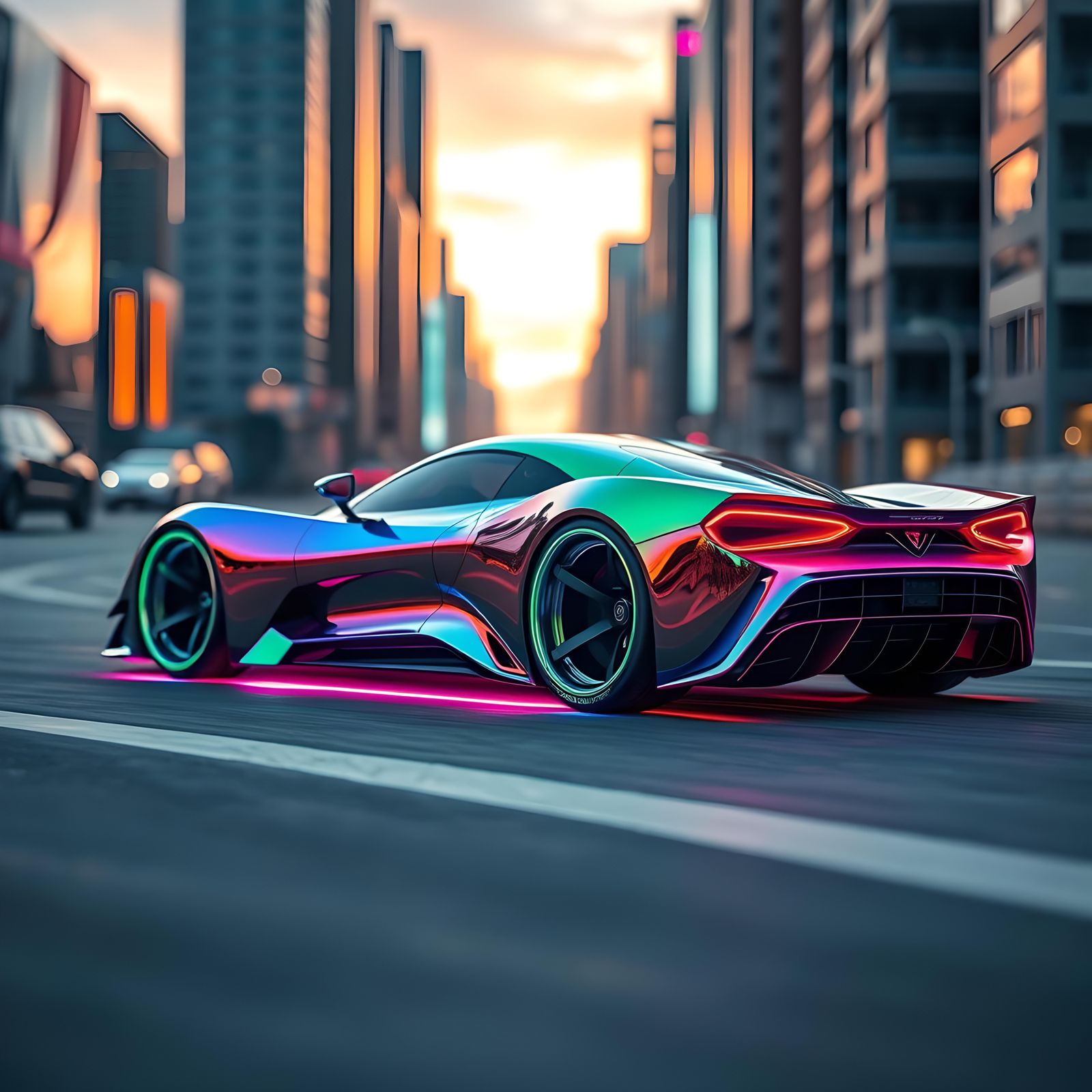 Hypercar Odyssey: Timeless Speed in a Futuristic Era