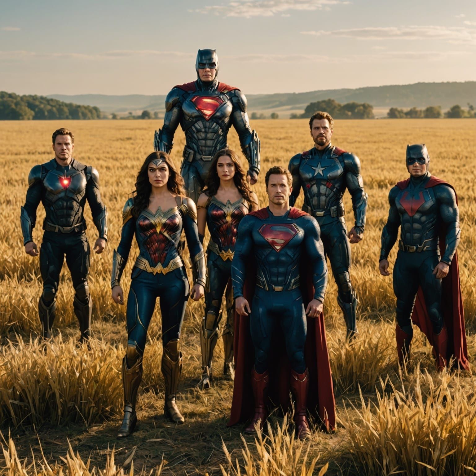 Heroes Unite in Golden Glory