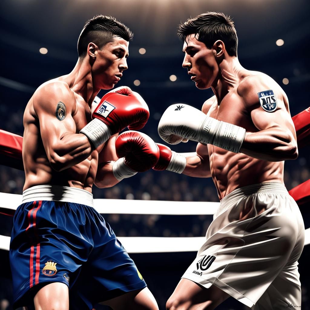 Iconic Soccer Stars Trading Gloves for Boxing Rings