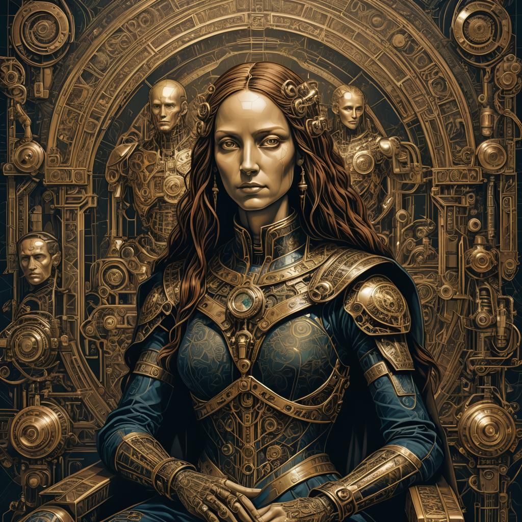 Fem Cyborgs REN 2323