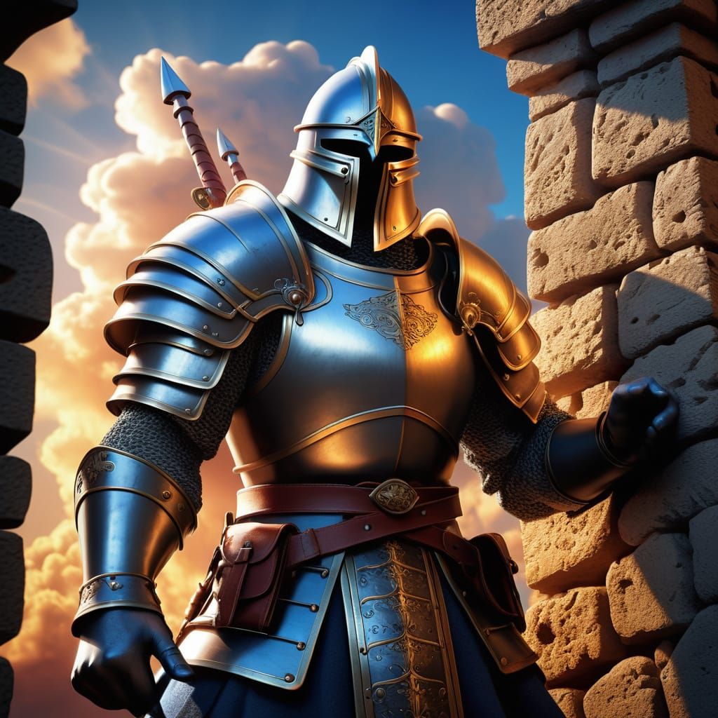 Medieval Soldier Unleashes Catapult Fury in Hyper-Realistic ...