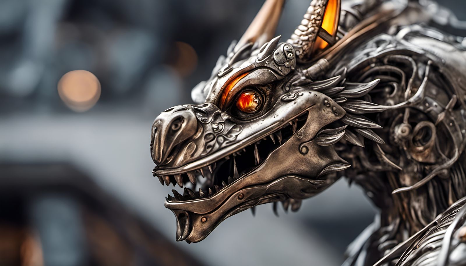 Silverstone Metallic Dragon