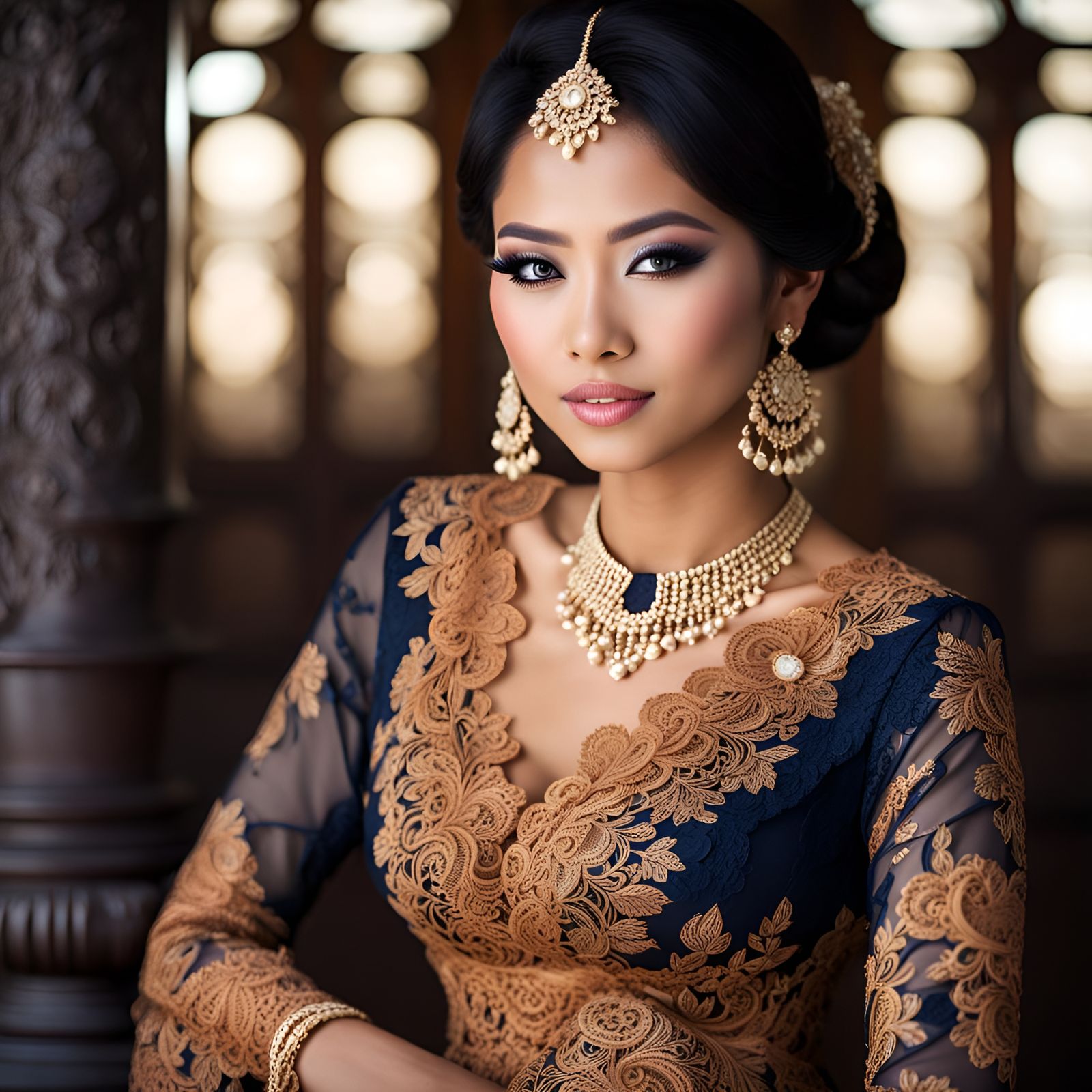Victorian-Inspired Indonesian Beauty in Exquisite Lace