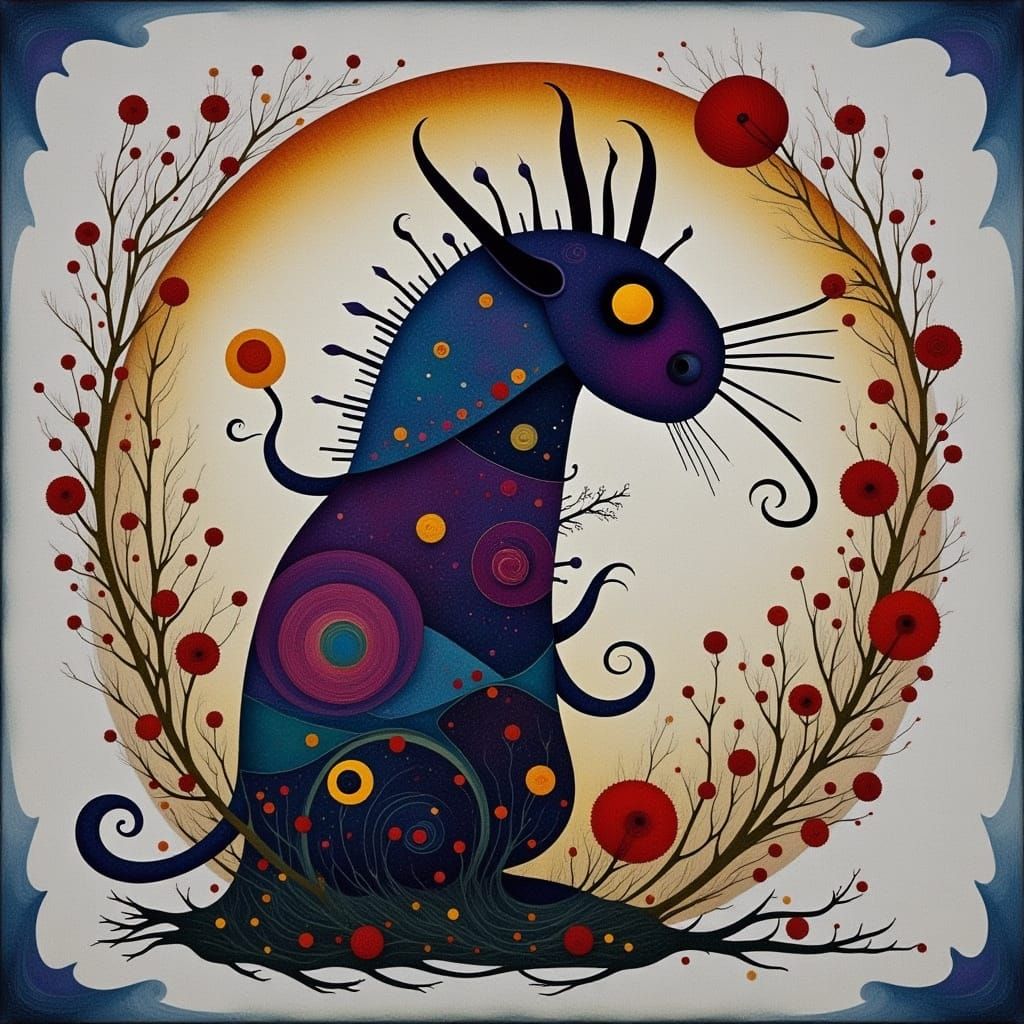 Whispering Waterfall in an Ethereal Landscape