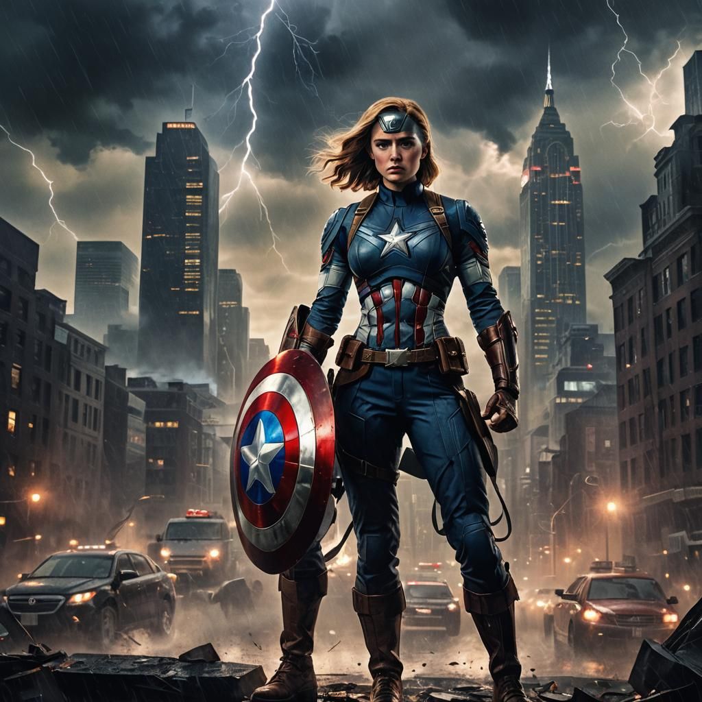 Female Captain America