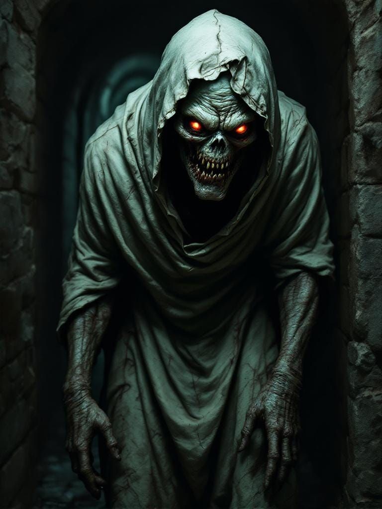 Terrifying Mutant Lurking in Dark Sewer