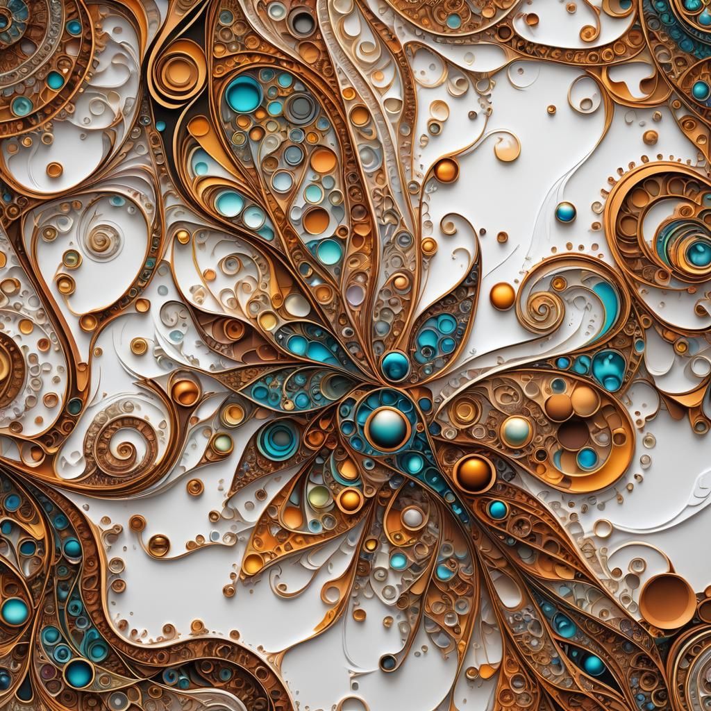 Fractal Masterpiece in Vibrant Hues