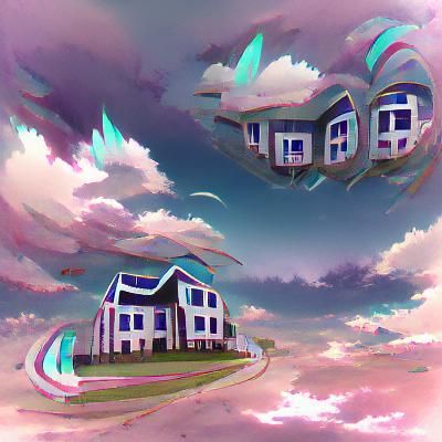 Ethereal Cityscape at Dawn