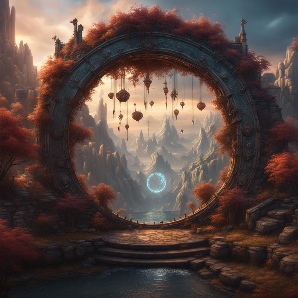 Ruins of a gateway to the stars