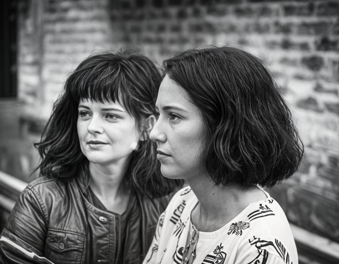 Two Women Contemplate the Same Man in a Simple yet Profound ...