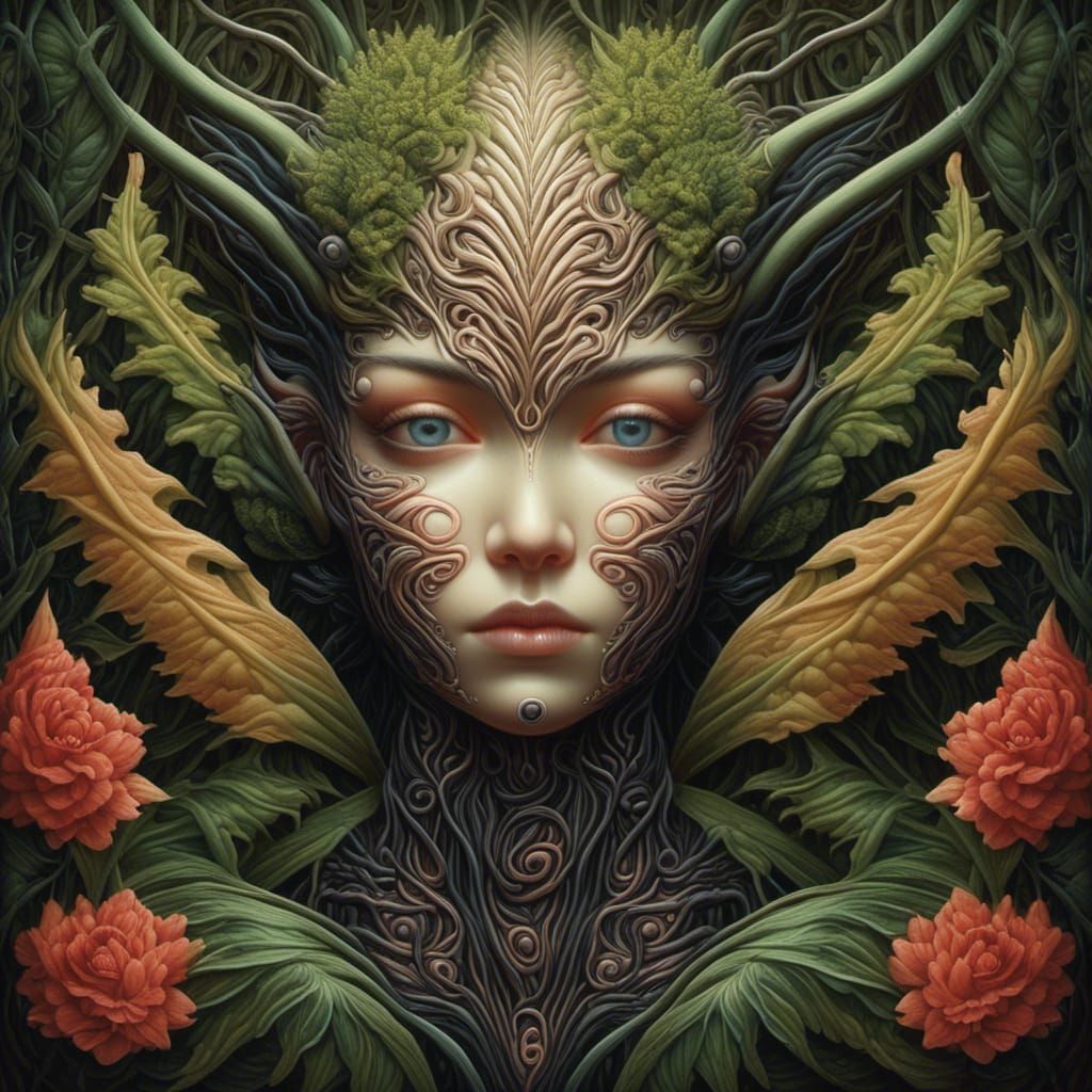 Merging Demon Unites with Enchanted Fern in Biomechanical Wo...