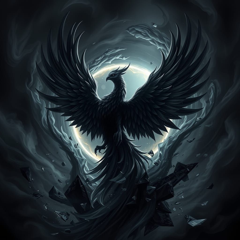 Black Phoenix Emerges From Shattered Glass