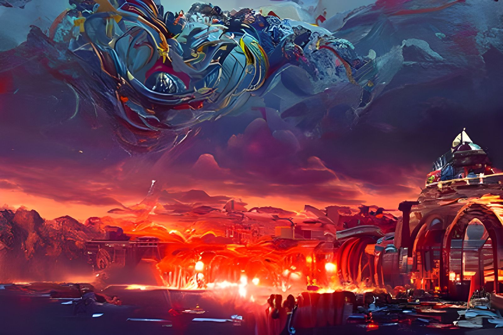 Ethereal Oasis in a Stormy Cosmic Landscape