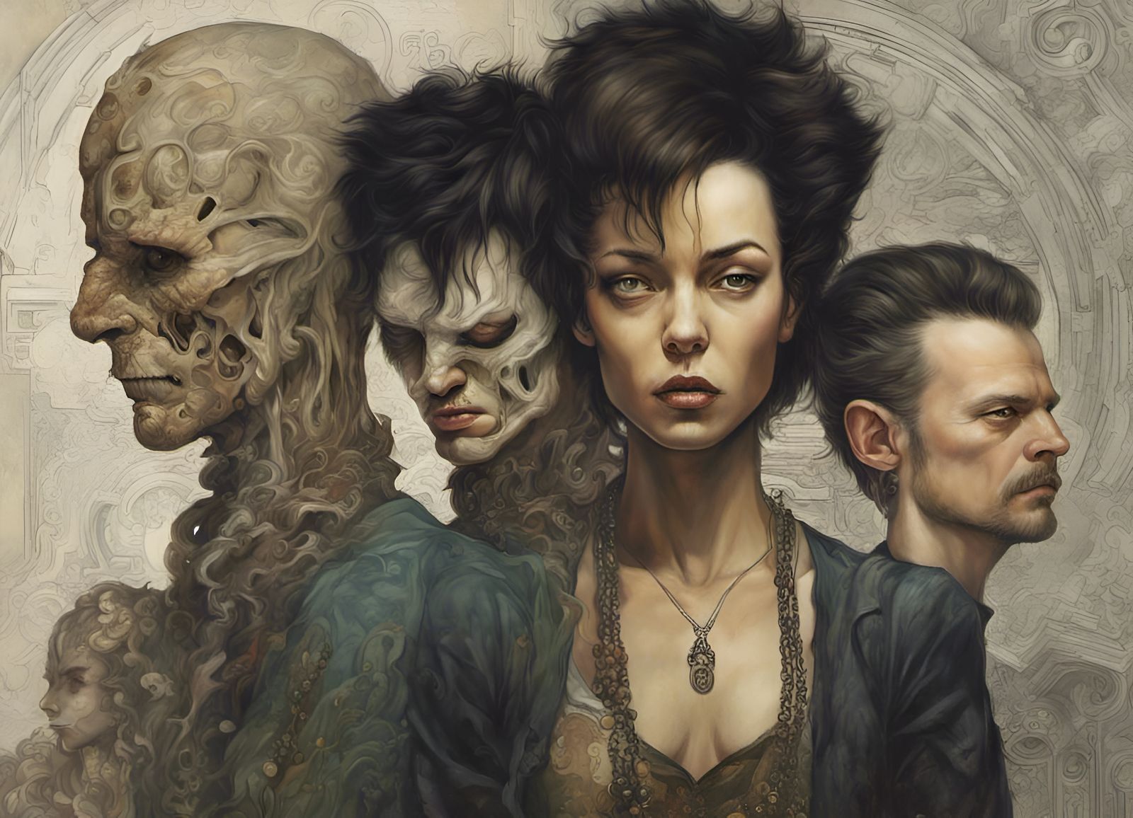 Regal Quartet with Shaggy, Jesus, Beavis & Butthead in Deep...