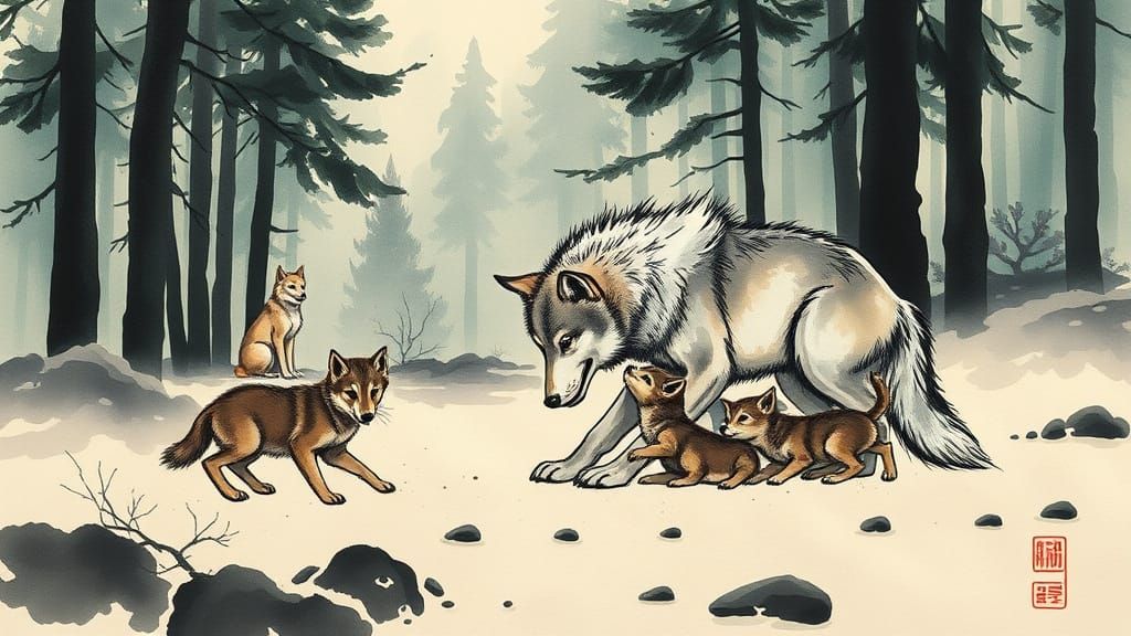 THERE'S NO SUCH THING AS AN ALPHA WOLF.